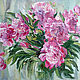 Oil painting Peonies, Pictures, Magnitogorsk,  Фото №1