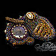 Brooch elephant with purple labradorite. Brooches. N_Belokon_jewelry. Online shopping on My Livemaster.  Фото №2