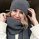 Заказать Шапка, Cashmere 100. KnitLab54. Ярмарка Мастеров. . Шапки Фото №3
