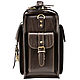 Leather briefcase-trunk 'Universal' (dark brown). Brief case. Russian leather Guild. My Livemaster. Фото №4