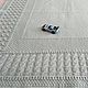 Плед `Антошка`. Veresk_knit.