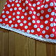 Skirt for girls polka dot American cotton Muhomorchikom. Child skirt. Tolkoyubki. Online shopping on My Livemaster.  Фото №2