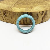 Украшения handmade. Livemaster - original item 19.5 r-r Turquoise Ring (bk195). Handmade.