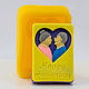 Silicone mold for soap 'happy anniversary', Form, Shahty,  Фото №1