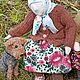 Баба Наташа, Интерьерная кукла, Березник,  Фото №1