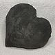 Декоративная подушка HEART COL. GRAPHITE, hand made. Подушки. VGM-shop (vgm-shop). Ярмарка Мастеров.  Фото №4