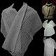 100% lino calado bufanda cuento de hadas de Lino, Scarves, Kostroma,  Фото №1