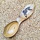 Camping spoon made of elm with a pattern ' Fish', Spoons, Shumerlya,  Фото №1