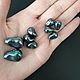 Жемчуг майорка барочный чёрный хамелеон 22 мм майорка. Бусины. Niakrise beads. Интернет-магазин Ярмарка Мастеров.  Фото №2