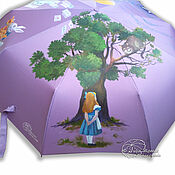 Зонт с росписью Такие милые овечки
