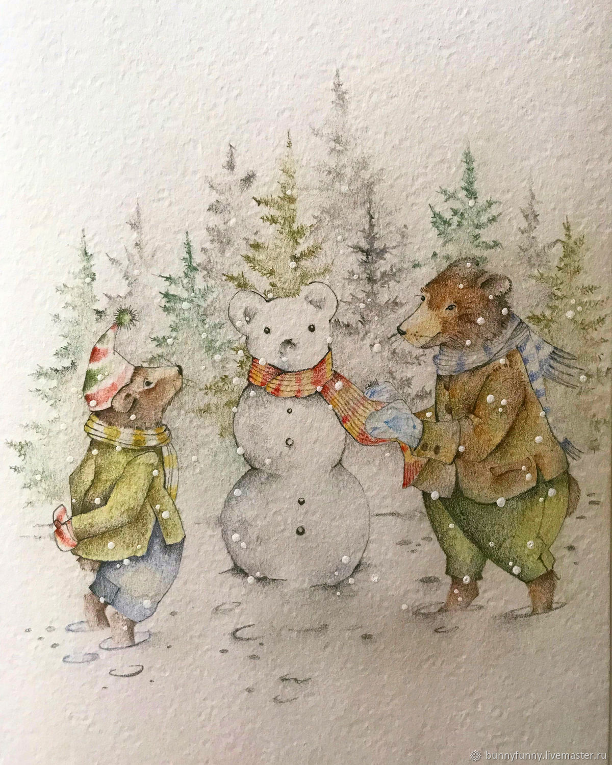 Снеговик, Картины, Белгород,  Фото №1