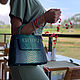 Сумочка из кожи питона Arika, Классическая сумка, Москва,  Фото №1