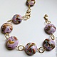 Браслет "Карамельное утро" lampwork. Браслет из бусин. Оксана Кислова. Ярмарка Мастеров.  Фото №5