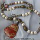 Set 'Charm!!!'- Necklace with a large pendant and Earrings, Jewelry Sets, Moscow,  Фото №1