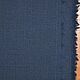 Заказать Шерсть костюмная темно-синего цвета. Итальянские ткани ШЕЛКОВЫЙ РАЙ. Ярмарка Мастеров. . Ткани Фото №3