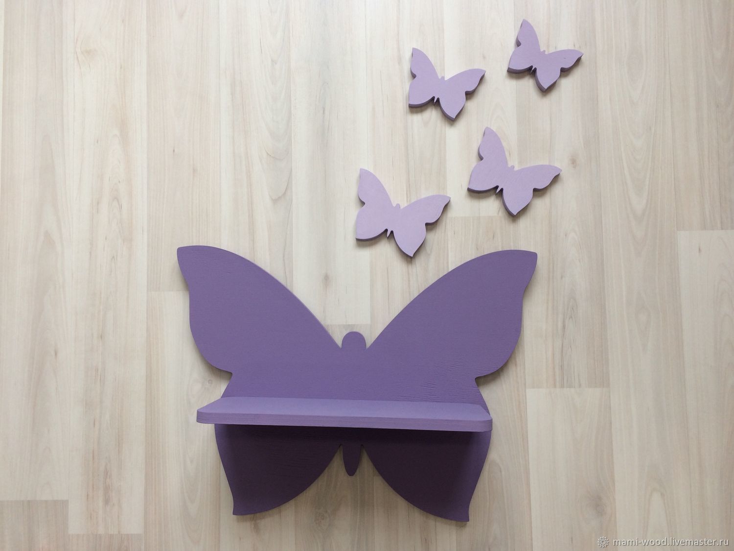 стеллаж бабочка для детского сада