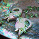 'Fish Crystal Lagoon,' the magic earrings with pendants. Earrings. legendavincento. My Livemaster. Фото №6