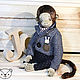 monkey Philip, Stuffed Toys, Krasnogorsk,  Фото №1