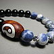 Bracelet with sodalite, agate and Ji Yin and Yang. Bead bracelet. Beautiful gifts for the good people (Alura-lights). My Livemaster. Фото №6