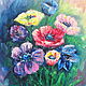 Order Picture,a painting in oils flowers. Picture&miniature lacquer painting. Livemaster. . Pictures Фото №3