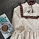 dresses: Warm cotton dress 'Dream', Dresses, Ramenskoye,  Фото №1