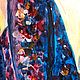 Картина Дама в кафе. Картины. MASLO (oil). Ярмарка Мастеров.  Фото №4