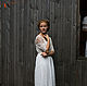 Белое кружевное платье в винтажном стиле "Ольга", Платья, Новосибирск,  Фото №1
