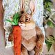 Teddy Rabbit Peanuts bunny collectible author's bunny Easter. Teddy Toys. NatalyTools (natalytools). My Livemaster. Фото №4