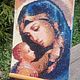  Дева Мария с младенцем. Иконы. Нужные вещи. Интернет-магазин Ярмарка Мастеров.  Фото №2