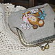 A change purse with clasp hand embroidery Mouse, Wallets, St. Petersburg,  Фото №1