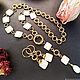 Set. pearl. Jewelry Sets. Elena Karpova. Kole braslet sergi.. Интернет-магазин Ярмарка Мастеров.  Фото №2