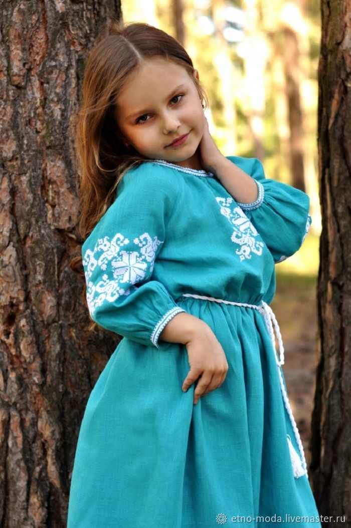 Фото Длинное Детское Платье