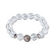 Women's bracelet with rock crystal on the hand, a gift for March 8, Wishmaster, Ekaterinburg,  Фото №1