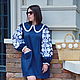 Blue Dress Еmbroidered dress boho, Bohemian, Dresses, Sevastopol,  Фото №1