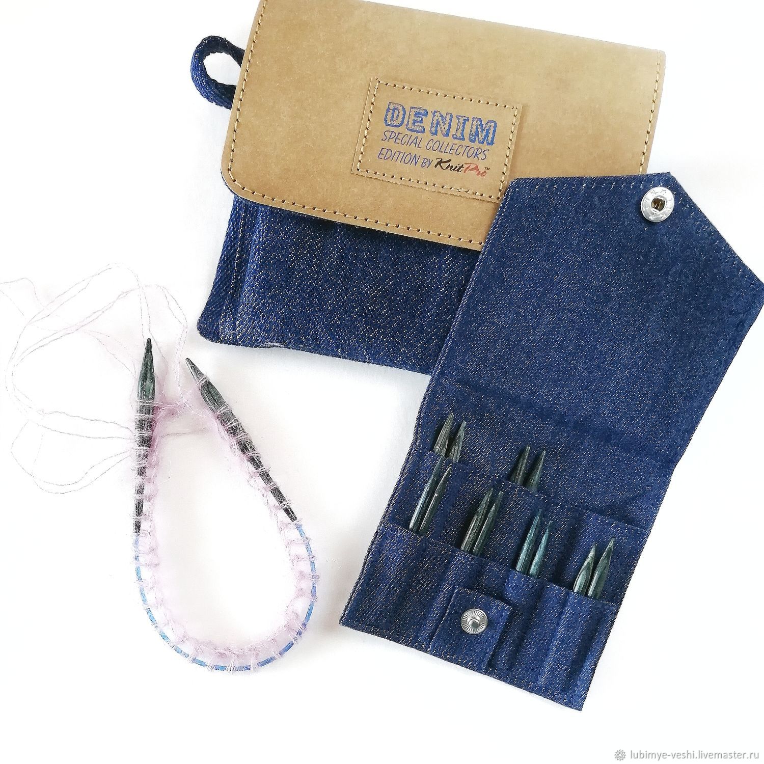 Набор спиц Knit Pro Denim – купить на Ярмарке Мастеров – PQVOMRU ...