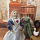 Кукла в стиле Izannah Walker- Сестра милосердия с домашним комплектом, Интерьерная кукла, Москва,  Фото №1