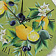 Clock with painting, ' Sunny day', Watch, ,  Фото №1