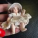 Order Porcelain dolls mini 'Lovely lady, porcelain, Europe. Dutch West - Indian Company. Livemaster. . Vintage doll Фото №3
