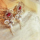 Embroidered Angelica earrings. Wedding earrings. Earrings. LADY-LIZA jewelry shop. My Livemaster. Фото №6