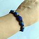 Shamballa bracelet of lapis lazuli. Bead bracelet. Jewelry Elena. Online shopping on My Livemaster.  Фото №2