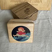 Музыкальные инструменты handmade. Livemaster - original item Music box Fish Ponyo on the cliff. Handmade.