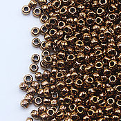 Материалы для творчества handmade. Livemaster - original item Toho Beads 11/0 221 Japanese Toho Beads bronze 5 grams. Handmade.