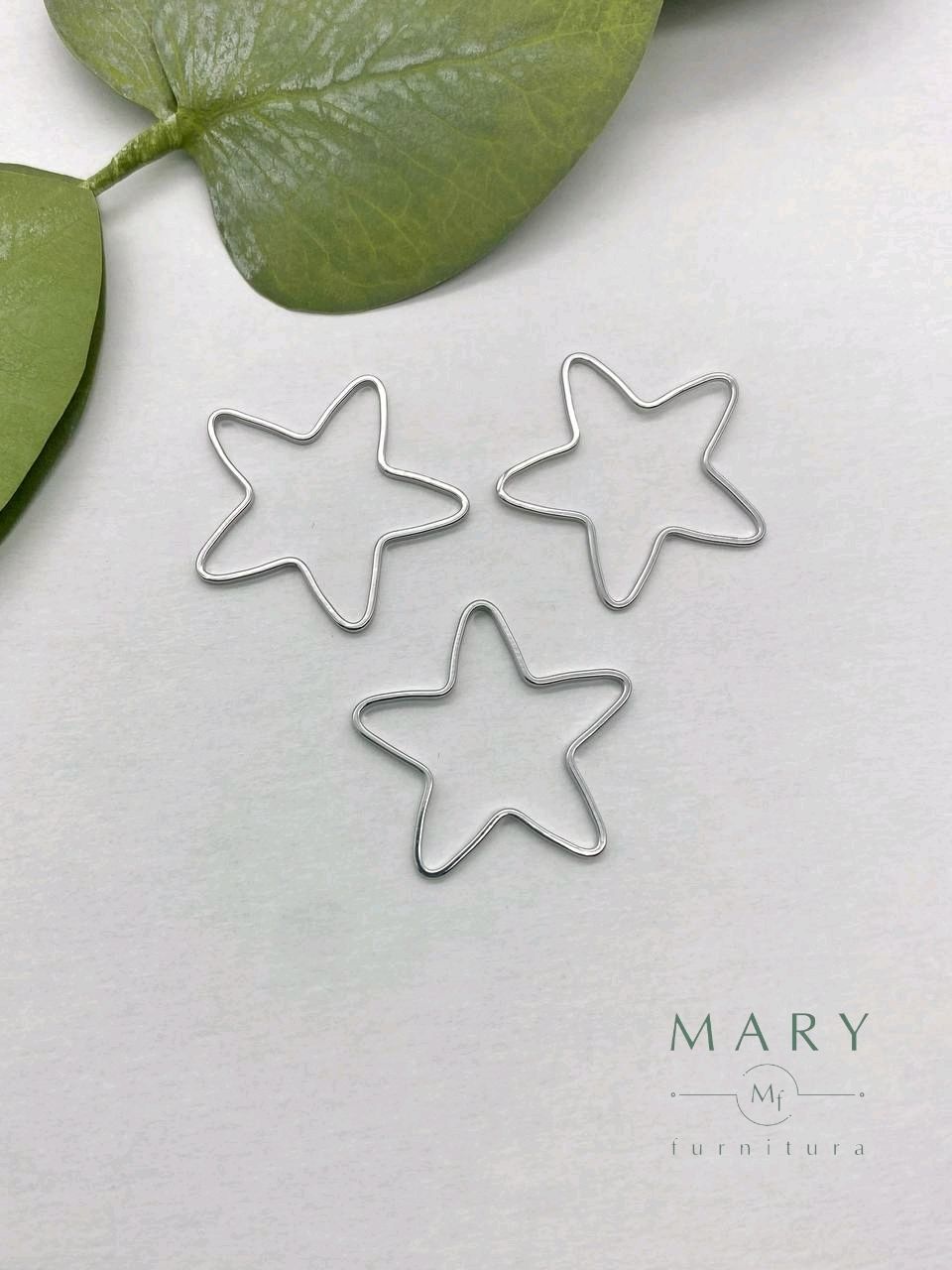 Подвеска Звезда, 22 мм, родий, П214 купить в интернет-магазине Ярмарка ...