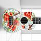 Укулеле(сопрано)"Цветущий сад". Укулеле (гавайская гитара). Guitar & Ukulele art Studio. Интернет-магазин Ярмарка Мастеров.  Фото №2