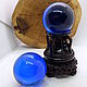 Order Set of glass blue balls 2 pcs 38 mm. Selberiya shop. Livemaster. . Ball Фото №3