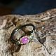 Silver ring with ruby, Rings, Innsbruck,  Фото №1