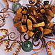 Copper. Maple leaf (suspension/fibula). Jewelry Sets. ukrasy-krasota. Online shopping on My Livemaster.  Фото №2