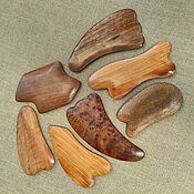 Гребень - расчёска "Марокканский" из древесины можжевельника