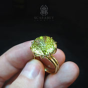 Кольцо "Классическое"2 из золота с бриллиантами и гранатами