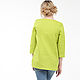 Bright spring tunic made of 100% linen. Blouses. etnoart. My Livemaster. Фото №6